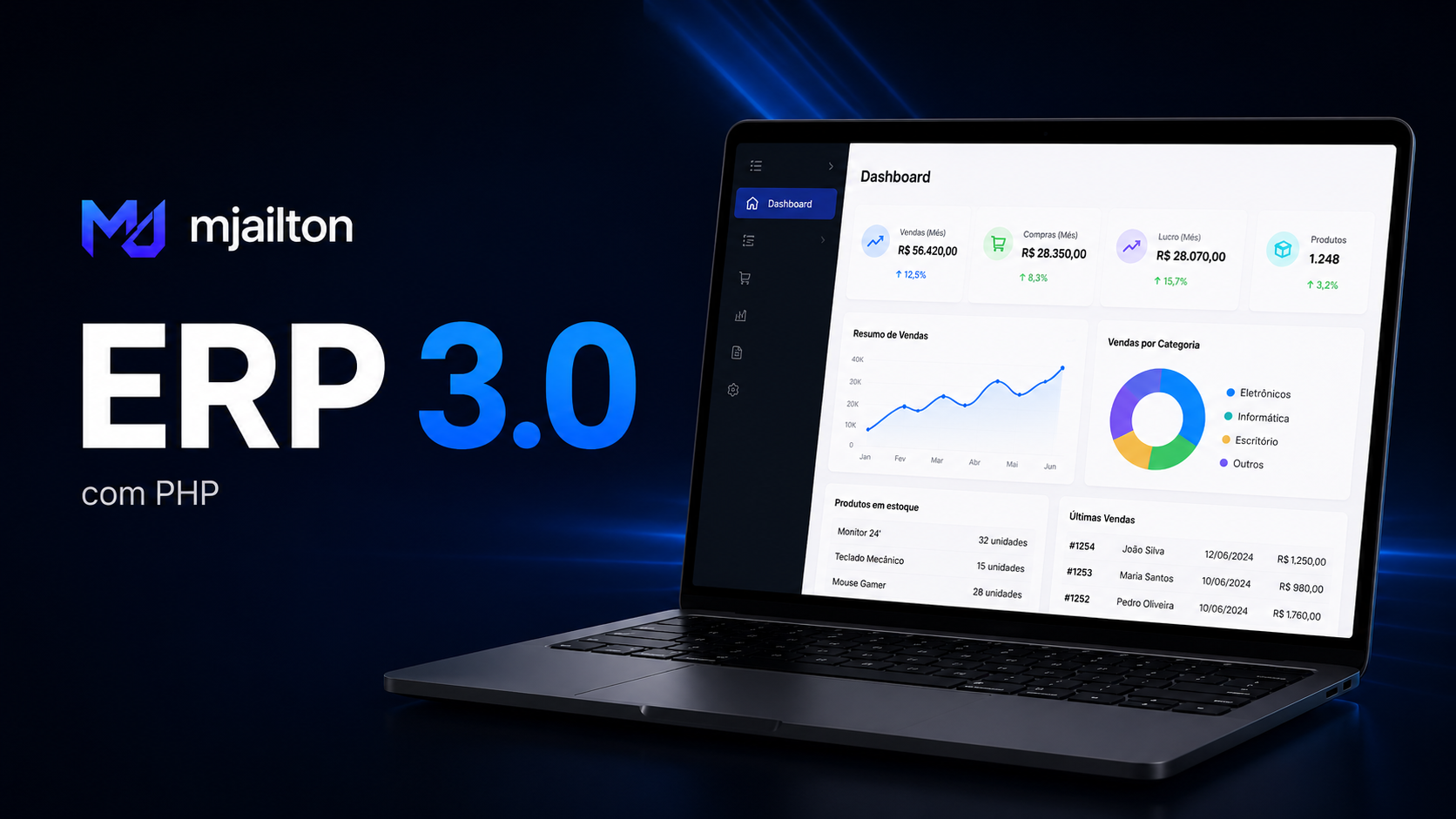 Projeto ERP 3.0 — Construindo um ERP SaaS do Zero