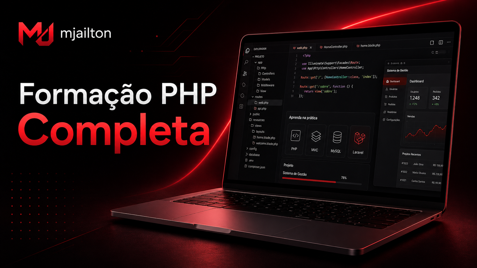 Formação PHP Completa — Do Zero ao Desenvolvedor PHP