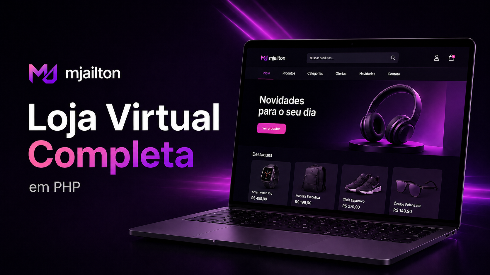 Loja Virtual Completa — Crie um E-commerce do Zero