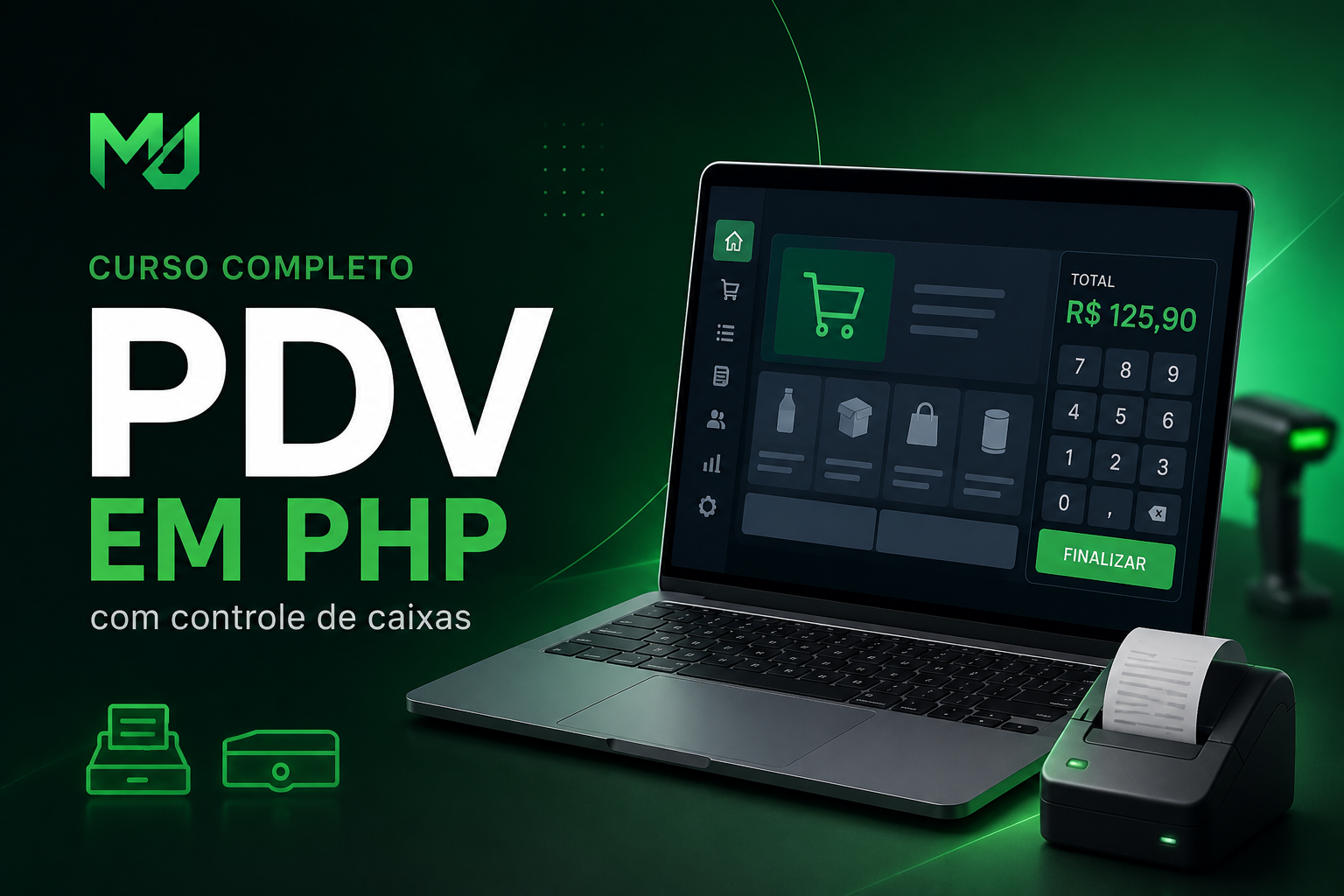 Curso PDV Completo 3.0 — Criando um Frente de Caixa com Controle de Caixa