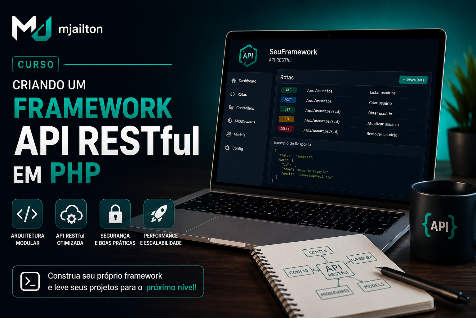 Curso Criando um Framework API RESTful em PHP